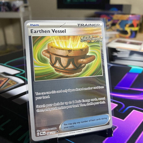 Earthen Vessel Pokemon TCG card like new