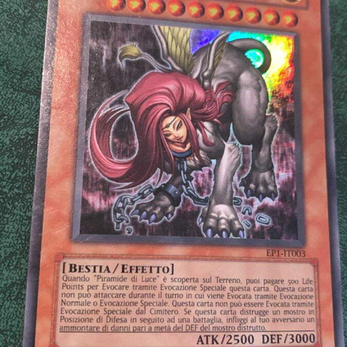 Sphinx Ultra Rare Yu-Gi-Oh Pyramid of Light Movie Card new