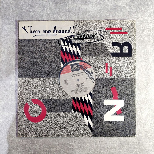 R.T.Z. Featuring Sarah Turn Me Around 12'' Vinyl Maxi Single used, electronic