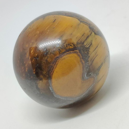 Tiger's Eye Semi-Precious Stone Sphere 2.2cm like new