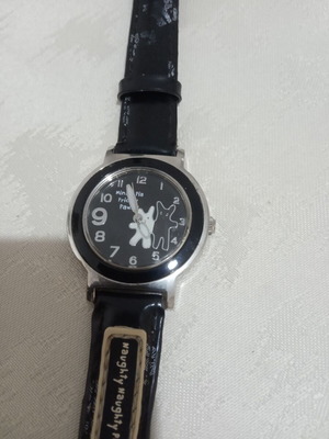 Naughty naughty pets watch used, black strap