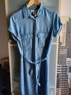 Denim dress H&M like new, blue, size S