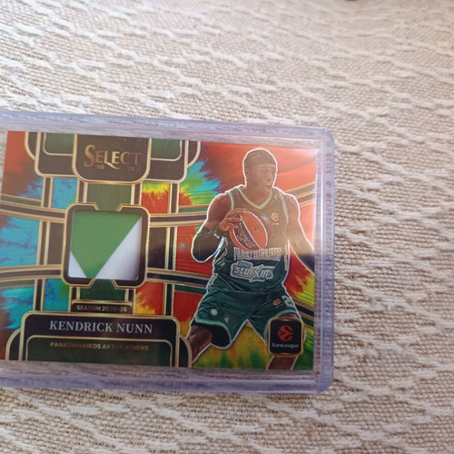 Panini Select EuroLeague 2025-26 Kendrick Nunn Memorabilia Card new