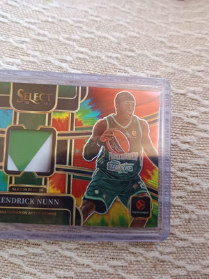 Panini Select EuroLeague 2025-26 Kendrick Nunn Memorabilia Card new