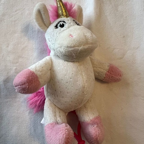 Plush unicorn used, small 10cm