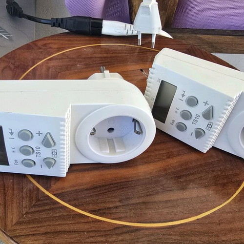 Elektrobock TS10 digital plug thermostats used, pack of 2