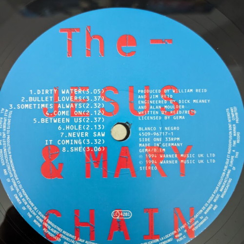 The Jesus & Mary Chain Stoned & Dethroned vinyl record used, rock
