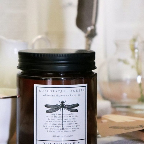 Handmade soy candle The Dragonfly 250 ml new