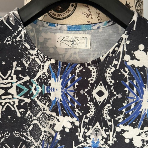 Firetrap dress like new, blue and white, size XS