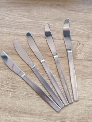 Συλλεκτικά μαχαίρια Olympic Airways σετ 5 τεμαχίων σε πολύ καλή κατάσταση