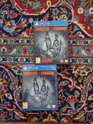 Evolve παιχνίδι PlayStation 4 μεταχειρισμένο με βιβλιαράκι