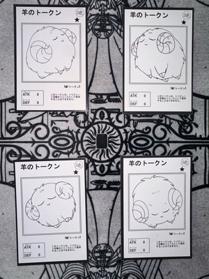 Scapegoat Tokens new, Orica fanmade yugioh tokens