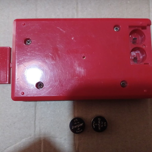 Vintage LCD Handheld Soccer SL-75S used electronic game