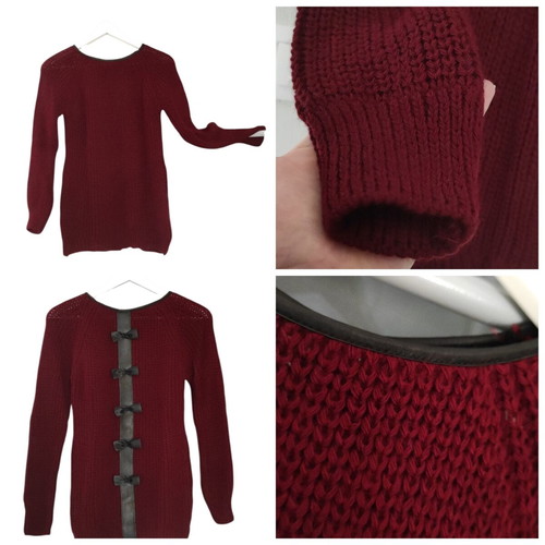 Pullover with bows like new, sizes S-M