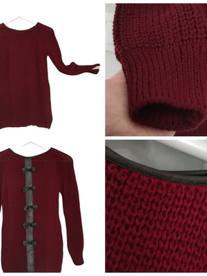 Pullover with bows like new, sizes S-M