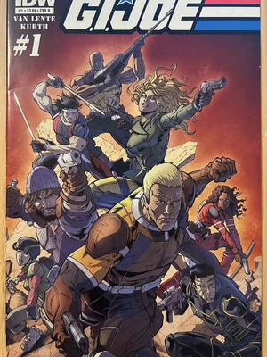 G.I. Joe #1 Steve Kurth Cover B Variant 2013 comic new