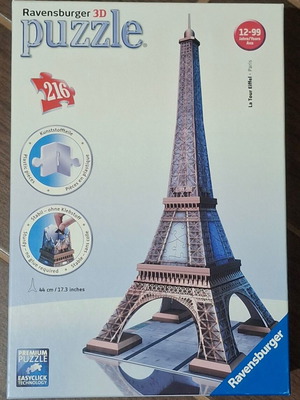 Παζλ 3D Ο Πύργος Του Άιφελ Ravensburger σαν καινούργιο
