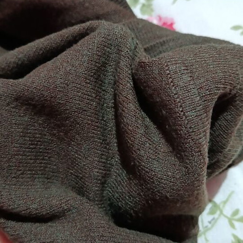 Khaki blouse S/M with batwing sleeves and decorative buttons