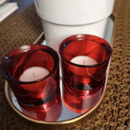 IKEA Candleholders like new, set of two for tealights
