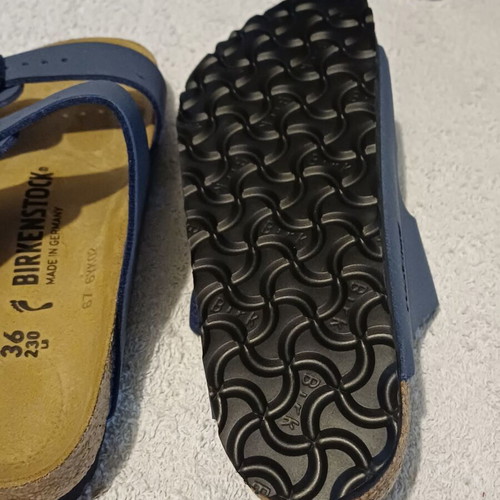 Birkenstock Arizona sandals, navy blue, size 36, narrow fit