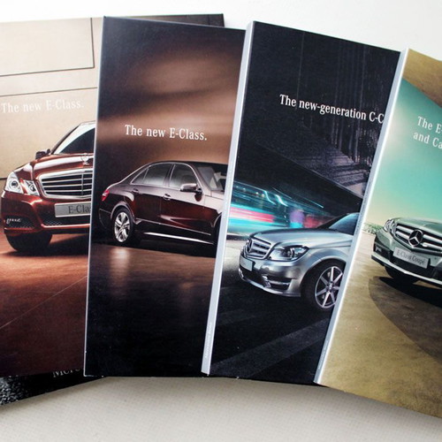 Mercedes-Benz 2007-2011 C-Class E-Class Coupe Promo DVD set of 5 new