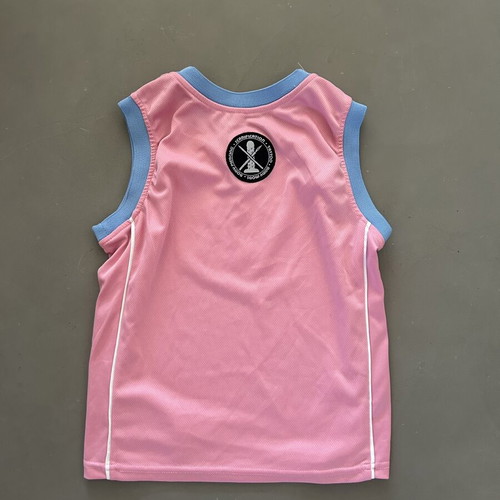 Y2K Pink Sports Top with Front Logo like new