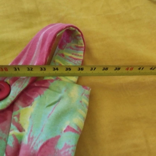 Articolo summer dress like new, pink and yellow, size S