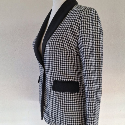 Fashion Union jacket size M like new, black and white