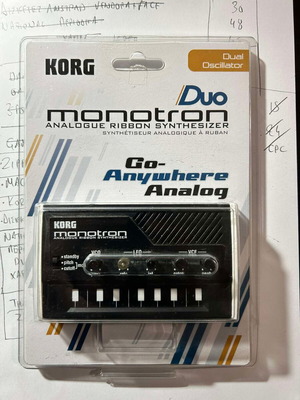 KORG Monotron Duo σαν καινούργιο