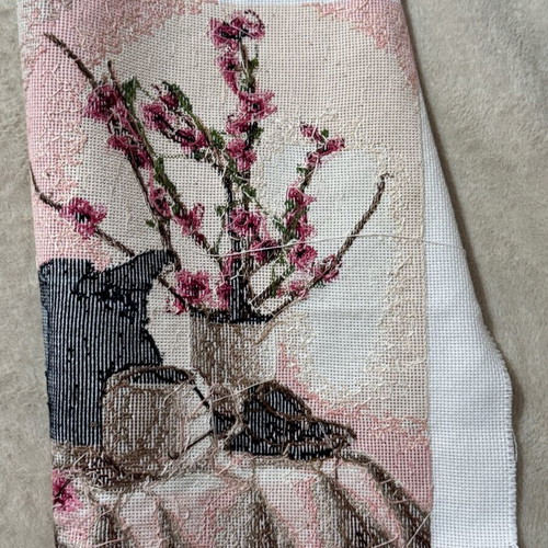 Handmade embroidery 24 x 26 cm