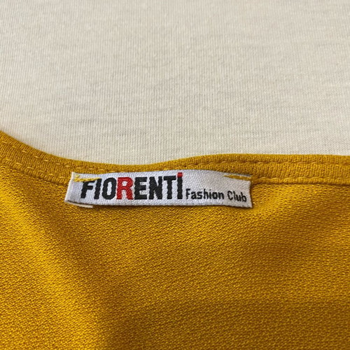 Mustard wrap blouse like new, size M, Fiorenti Fashion Club