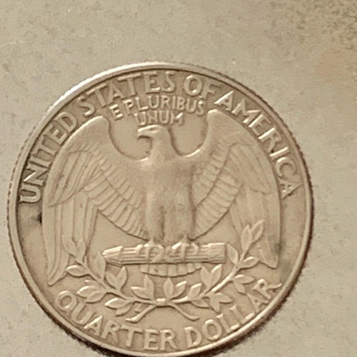 Quarter dollar coin 1987 like new