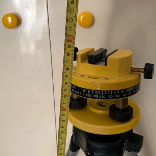 Tripod for level used