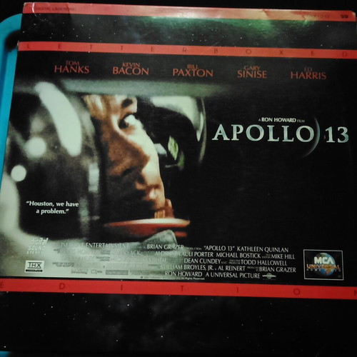 Apollo 13 LaserDisc 1995 like new, adventure