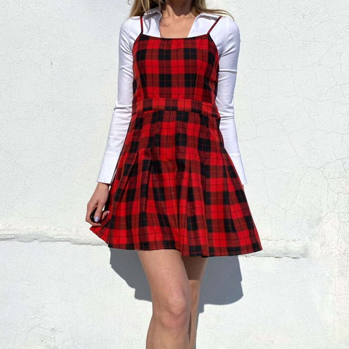 H&M dress red size S like new