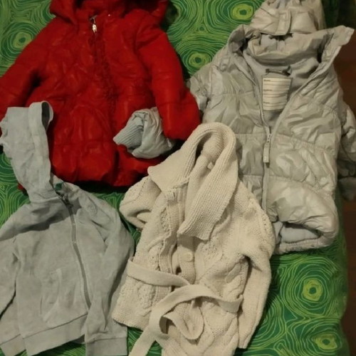 Girls clothes used, 6 pcs, dress and jackets 2-3 years, Sprider, Vertbaudet, Orchestra