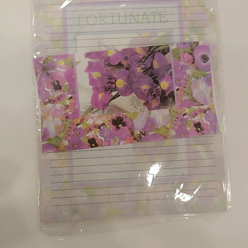 Letter set new with 1 sheet and 1 envelope