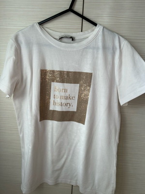 Stradivarius T-shirt white, like new, size S