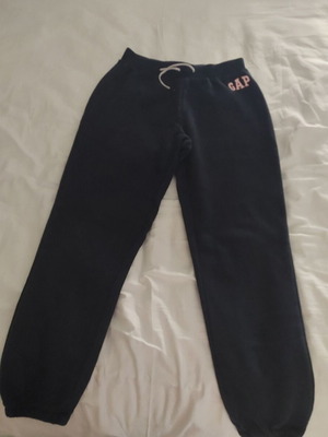 Gap boys' dark blue tracksuit bottoms size medium