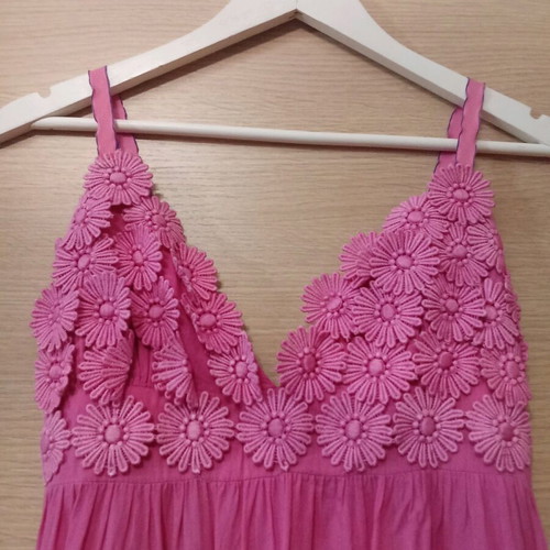 Manolo women's dress pink like new, sizes S/M