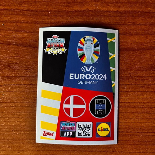 Euro 2024 cards collectible like new