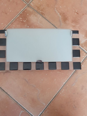 Wall light with bulb like new, 31cm x 16cm