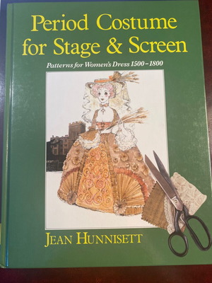Period Costume for Stage & Screen σαν καινούργιο, πατρόν για γυναικεία φορέματα 1500-1800