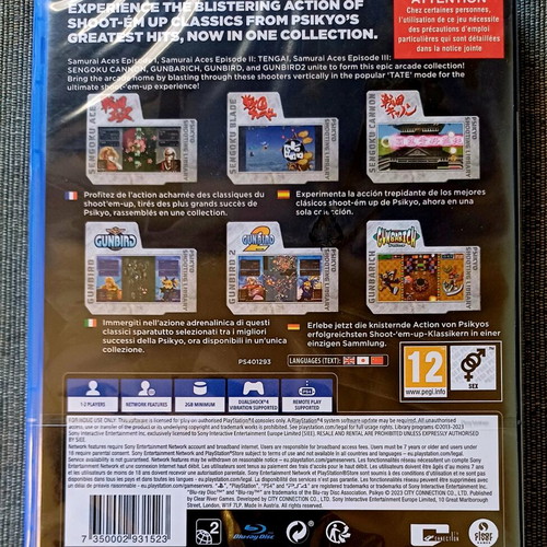 Psikyo Shooting Library Vol 2 PS4 new, sealed