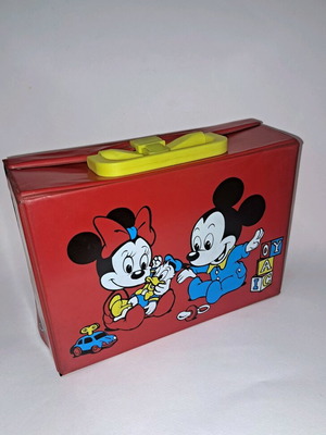 Disney 1985 Vintage Kindergarten Bag Used With Wear