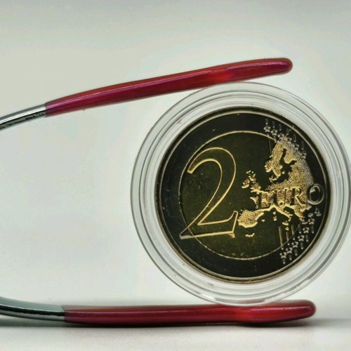 Leuchtturm 100 euro coin capsules new, crystal clear