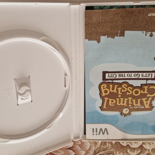 Animal Crossing Let's Go to the City empty game box