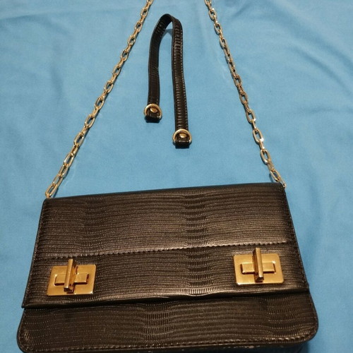 Privata Vintage 3-in-1 Bag New Old Stock Black Lizard Skin