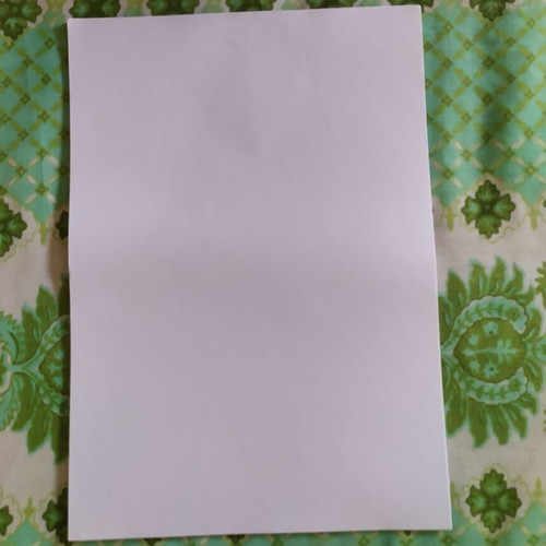 A4 plastic folder with clip and 26 sheets, blue