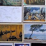  Συλλογή 19 Κάρτ Ποστάλ Μουσείων Τέχνης